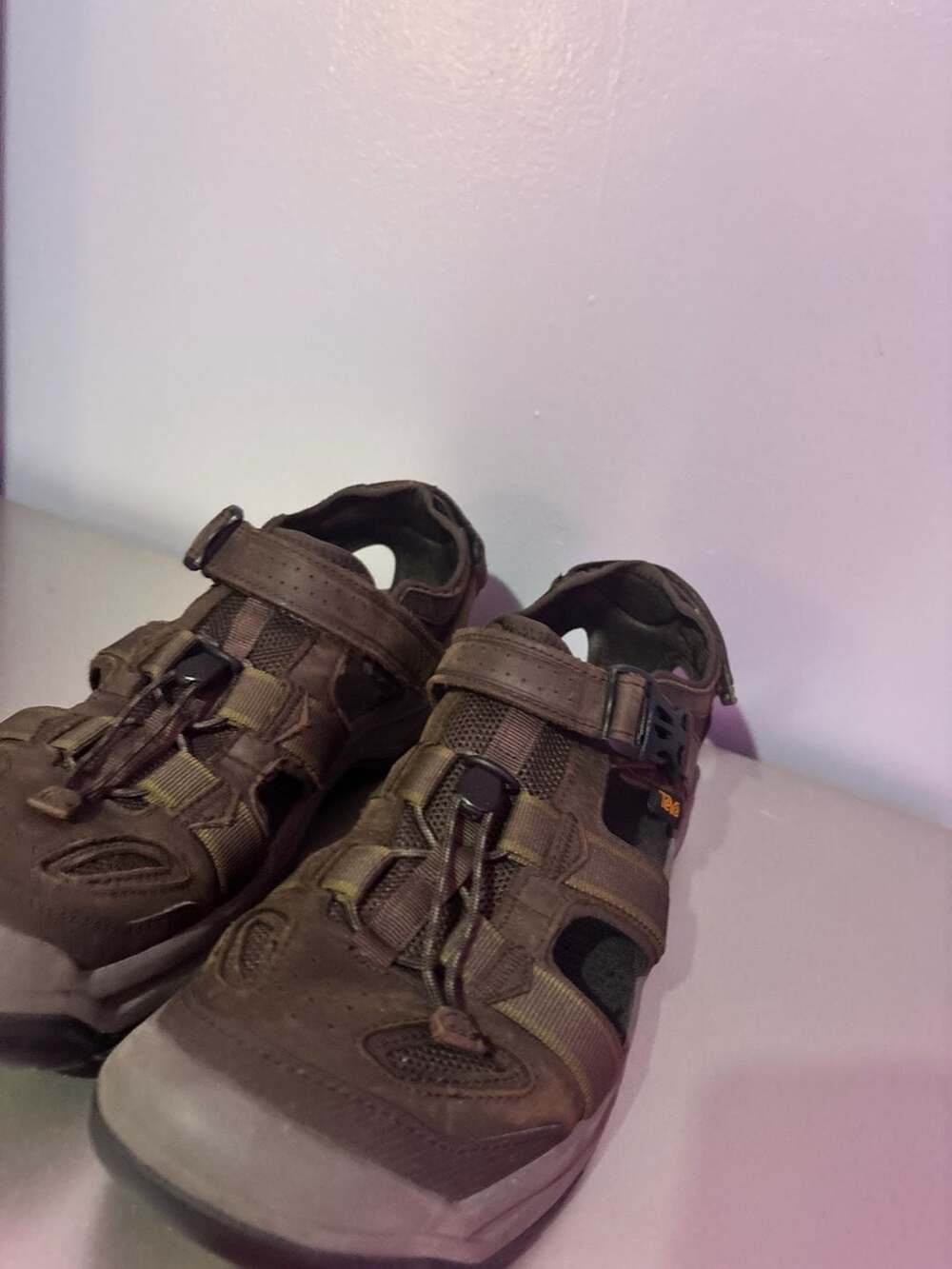 Teva Men's Omnium 2 Leather Turkish Coffee Fisherman Sandal - Picture 4 of 5